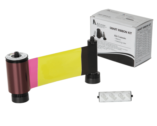 Smart 30 50 YMCKO Colour Printer Ribbon